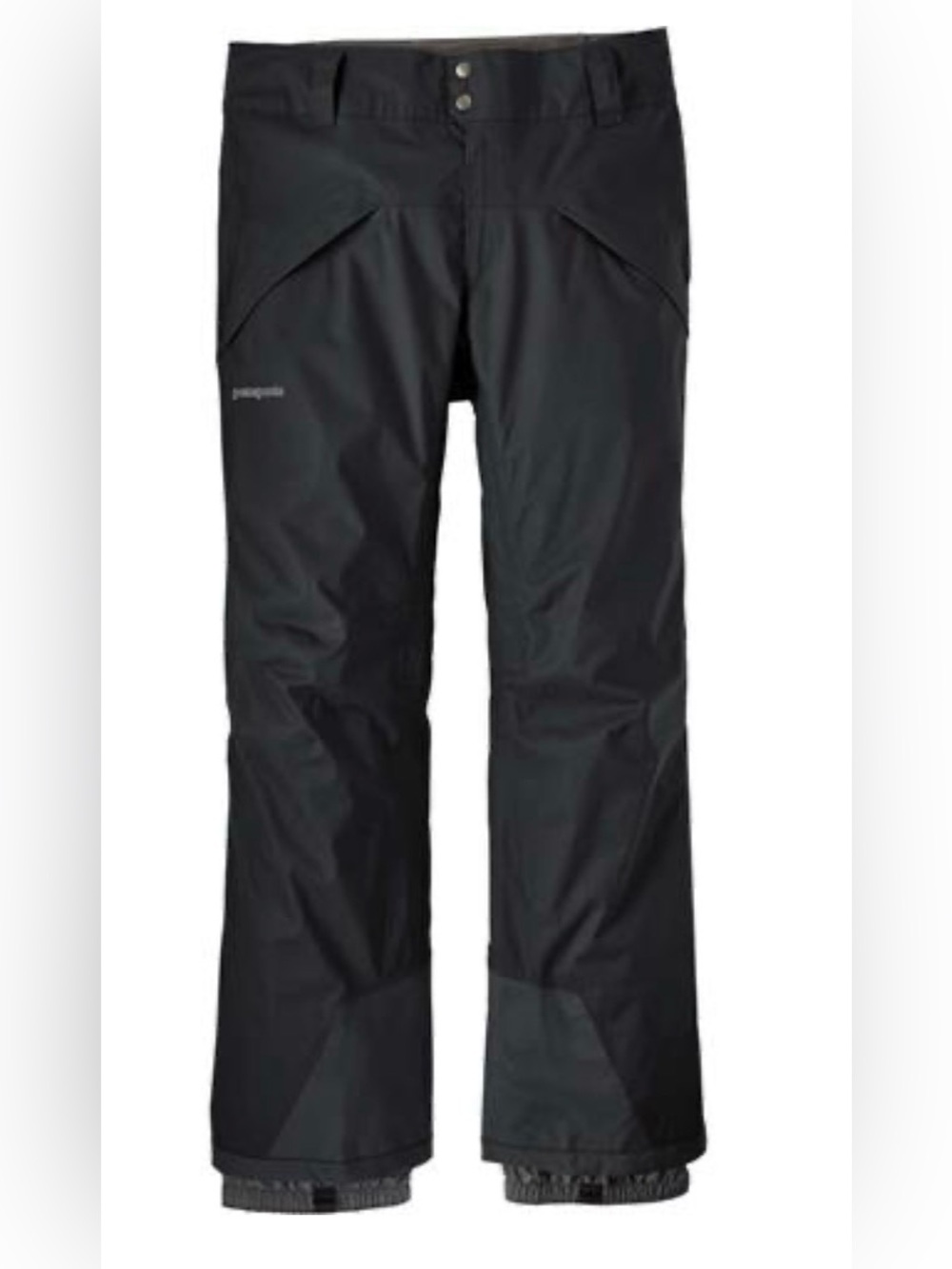 Patagonia Snowshot Pants Mens Medium Black Ski Snow Recco NWT Waterproof